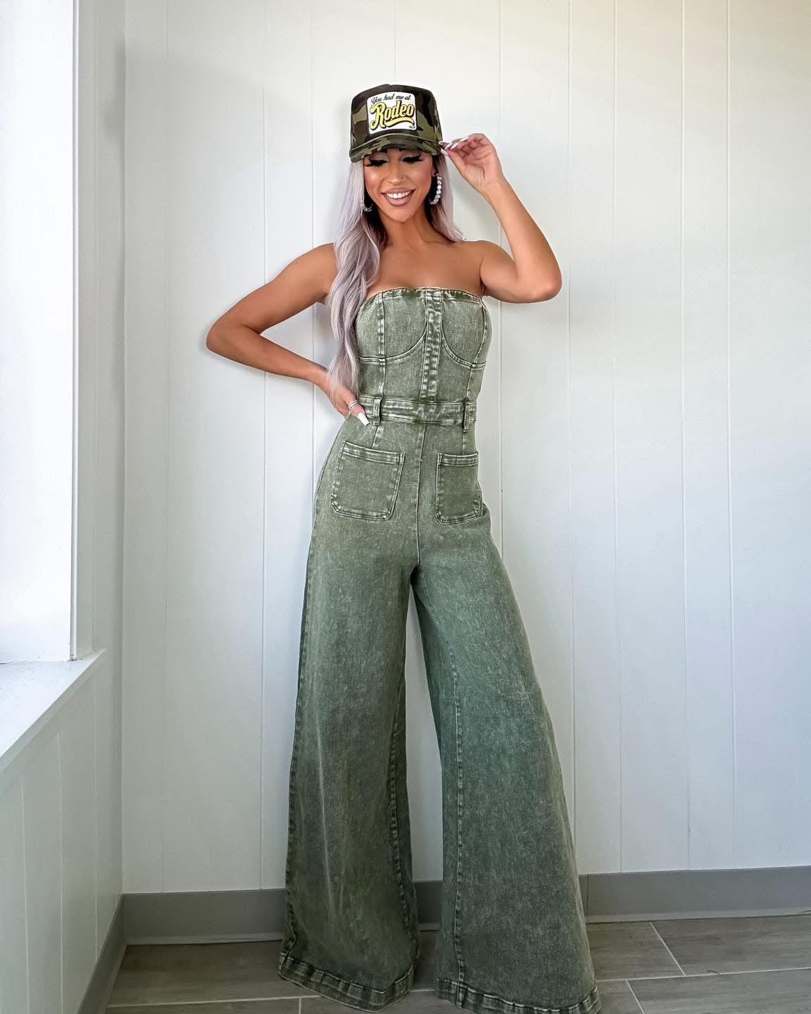 Sage Dreams Wide-Leg Jumpsuit