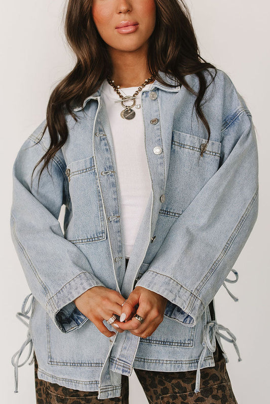 THE DUSTY ROSE DENIM JACKET