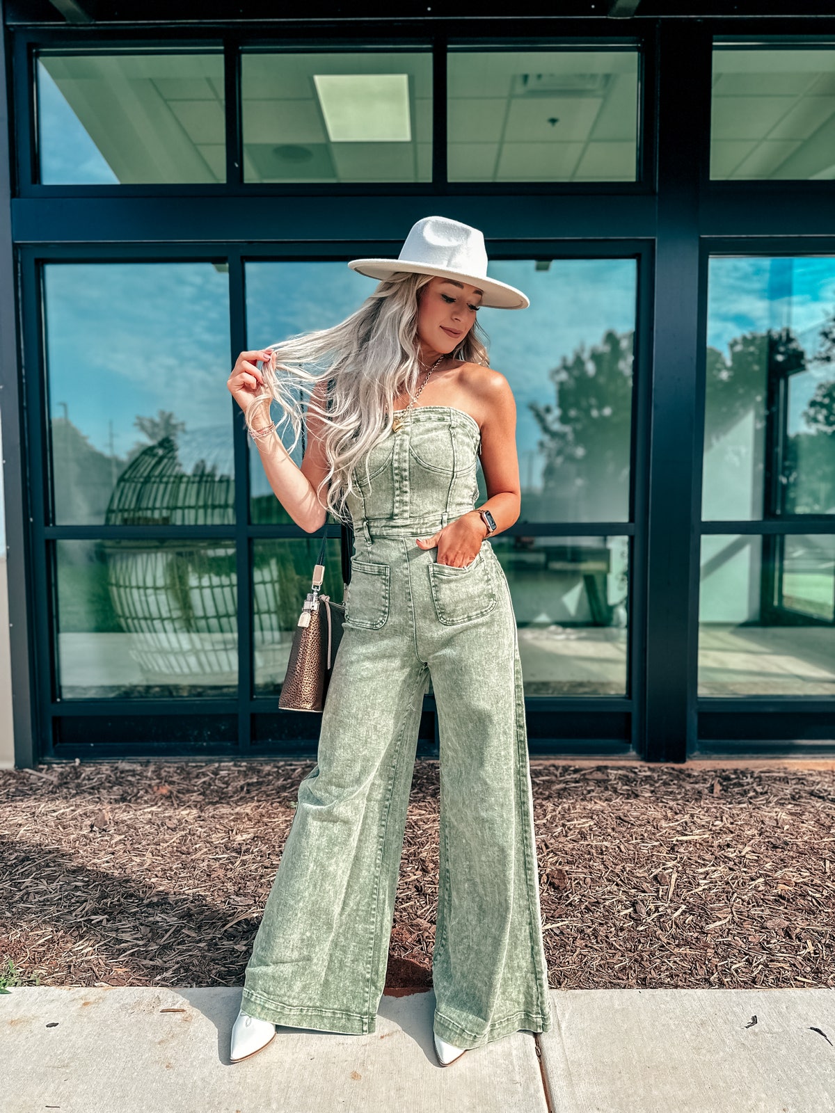 Sage Dreams Wide-Leg Jumpsuit